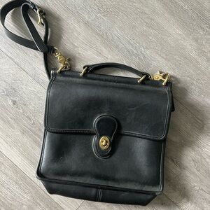 Vintage coach saddlebag